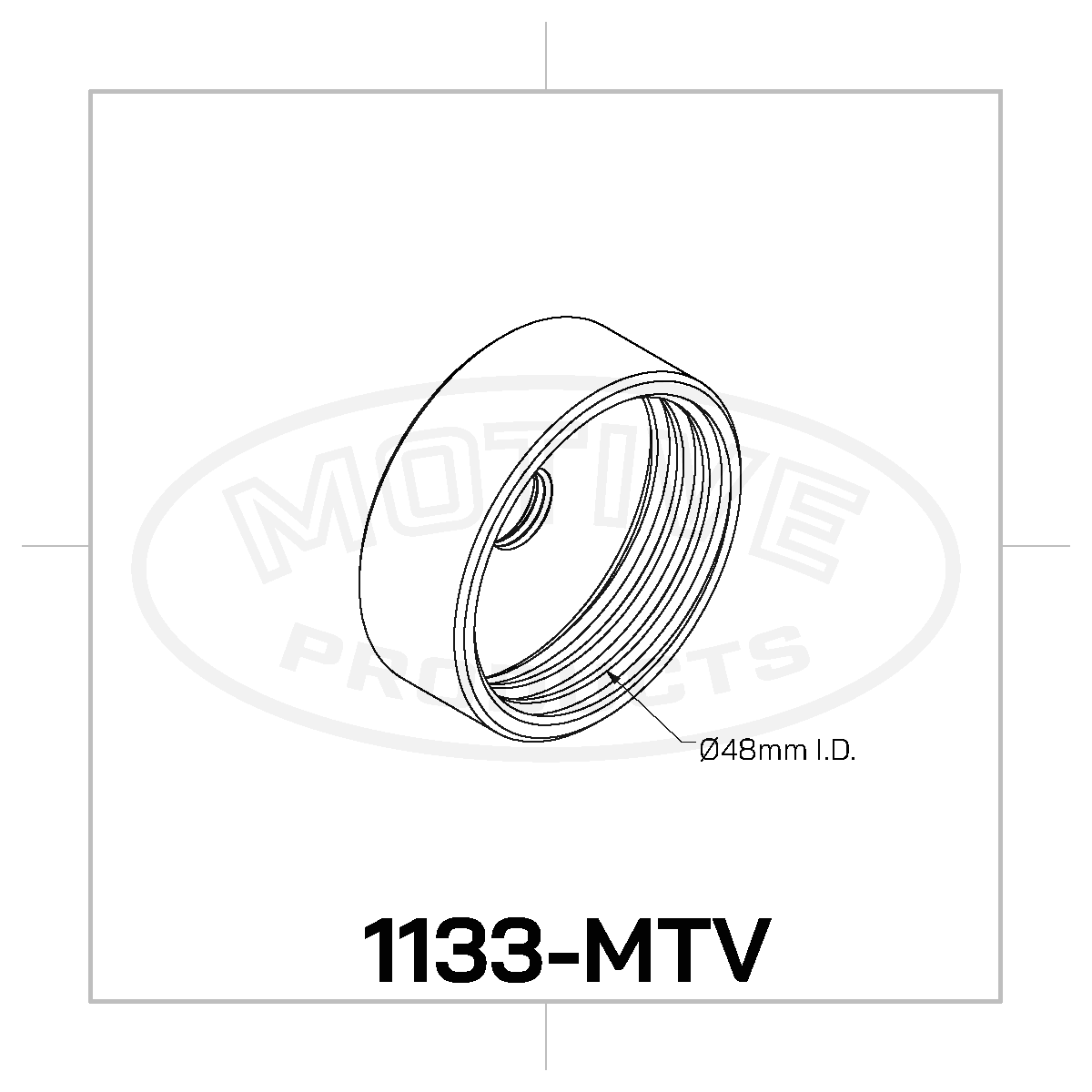 1133 AP Racing Reservoir Adapter - Image 2