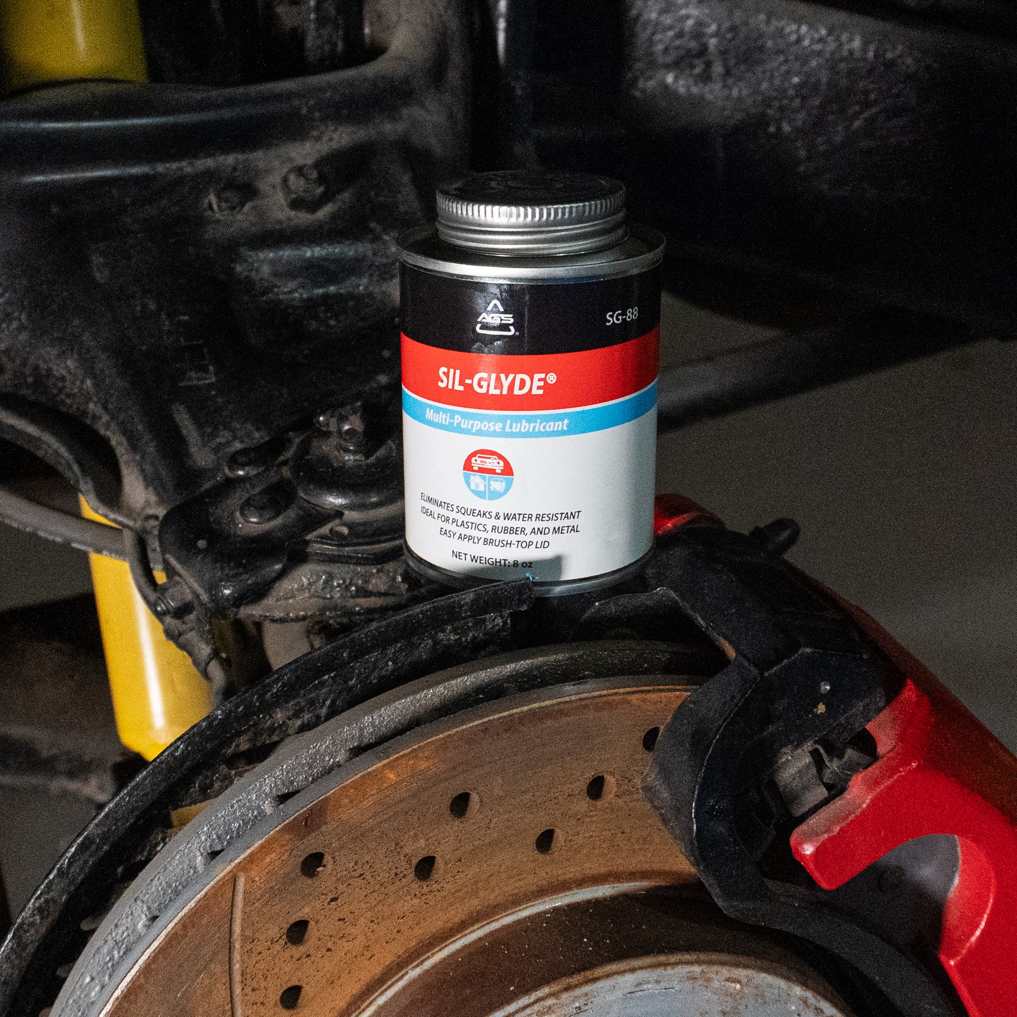 Sil-Glyde General Purpose Lubricant - 8oz Brush Top - Image 4