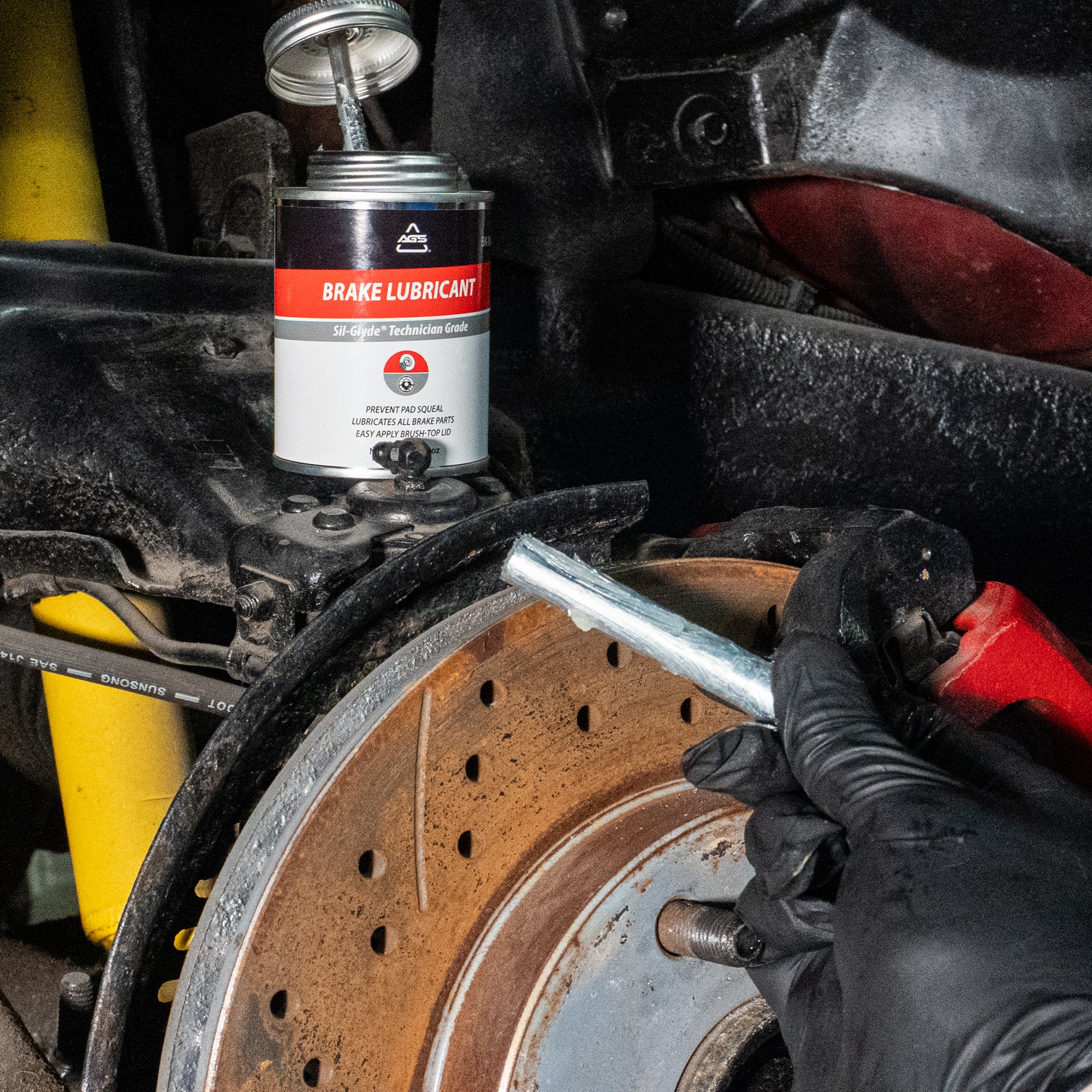 Sil-Glyde Technician Grade - 8oz Brush Top - Image 5